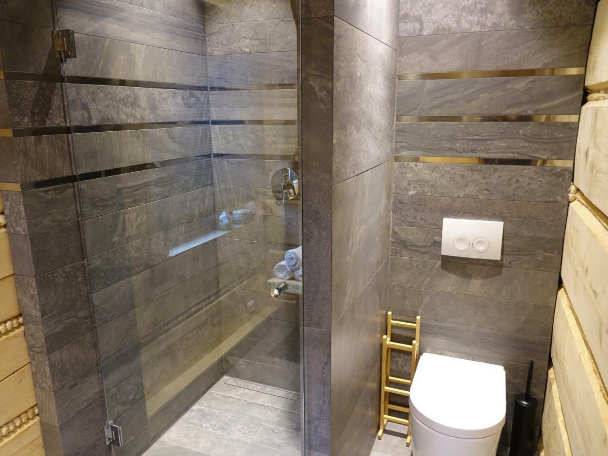 Domki Zawoja Z Jacuzzi Exterior photo